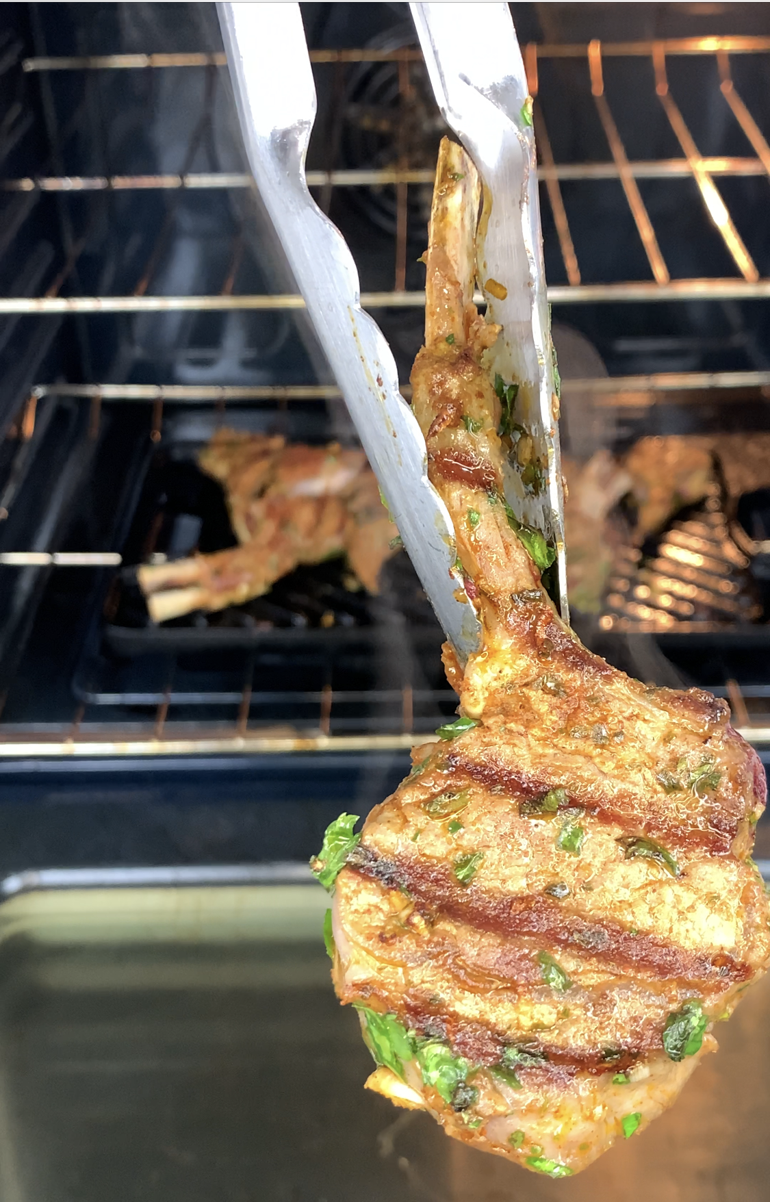 grilled lamb chops