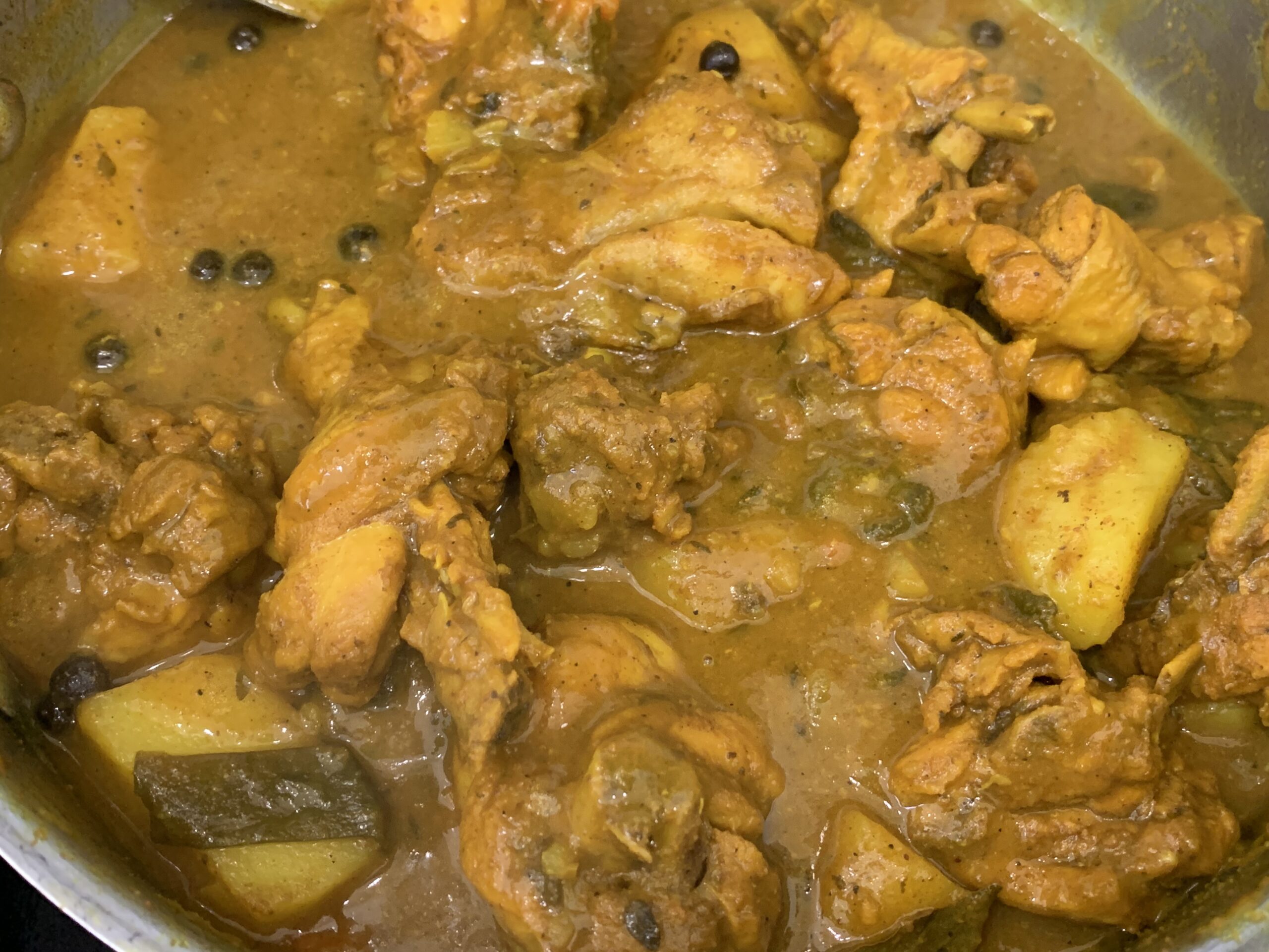 JAMAICAN CURRY CHICKEN